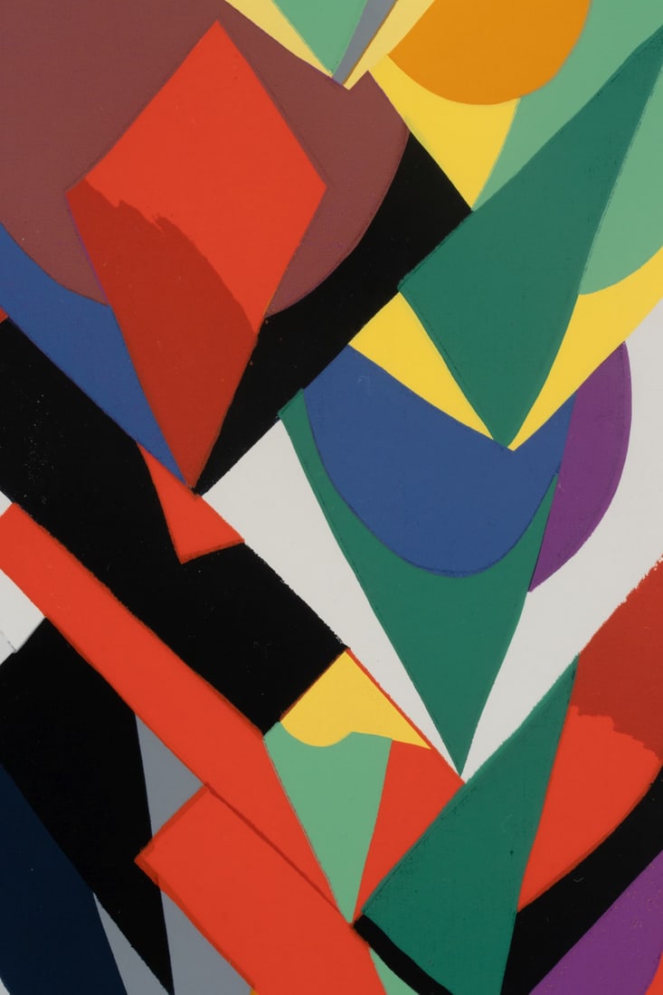 JACQUES VILLON (1875-1963) PENCIL SIGNED SERIGRAPH - 7