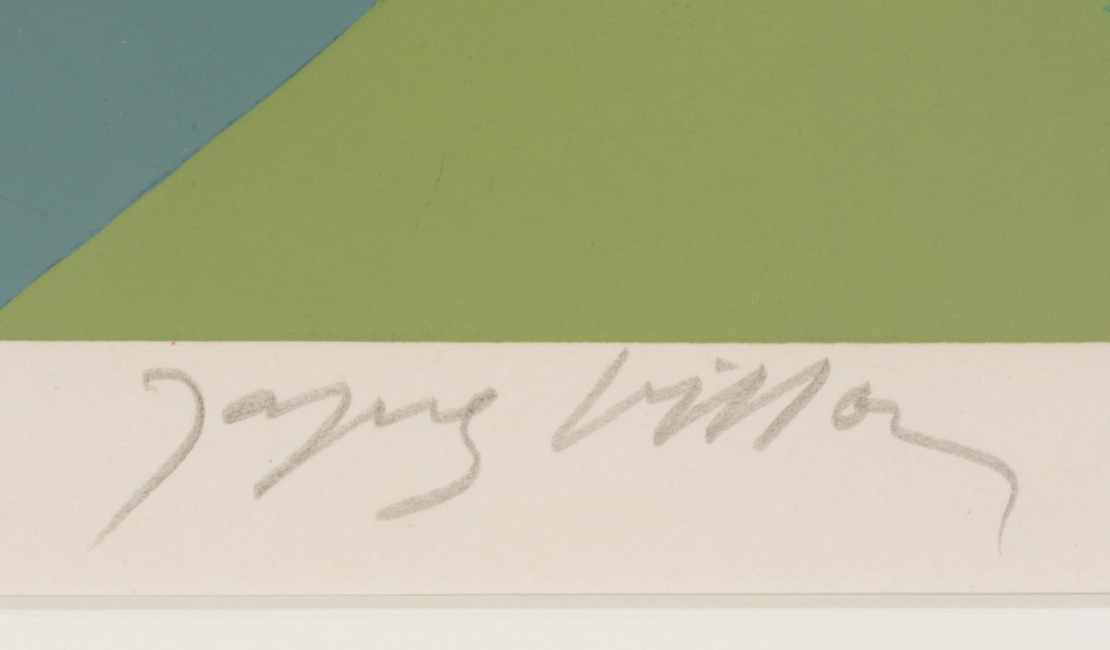 JACQUES VILLON (1875-1963) PENCIL SIGNED SERIGRAPH - 8