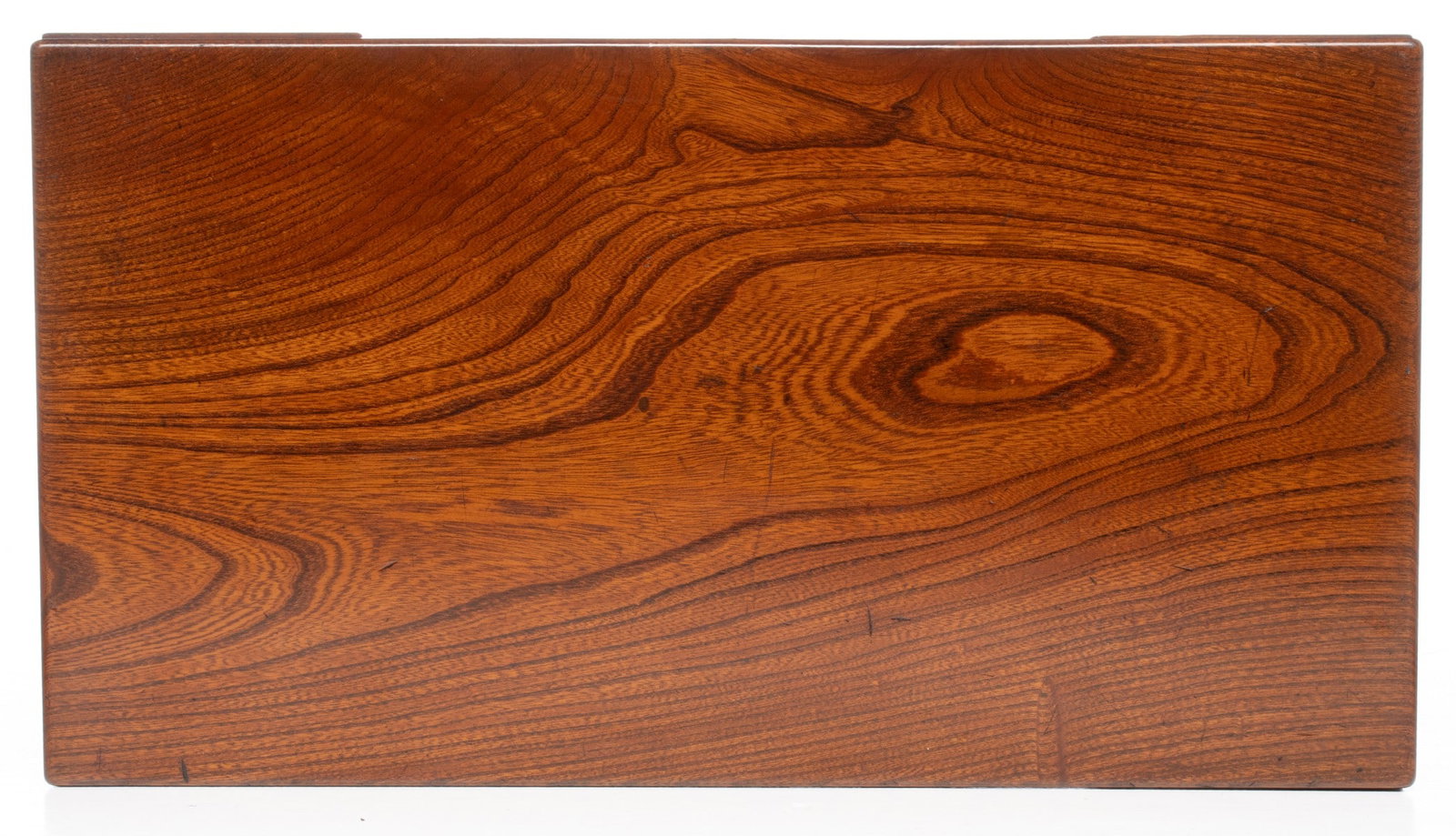 TWO SOLID KEYAKI WOOD TABLETOP STANDS - 3