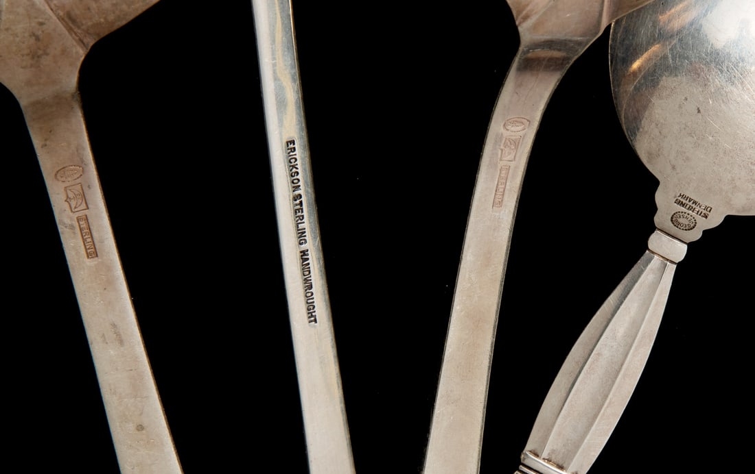 TUTTLE, ERICKSON AND JENSEN WORKSHOP STERLING SILVER - 7