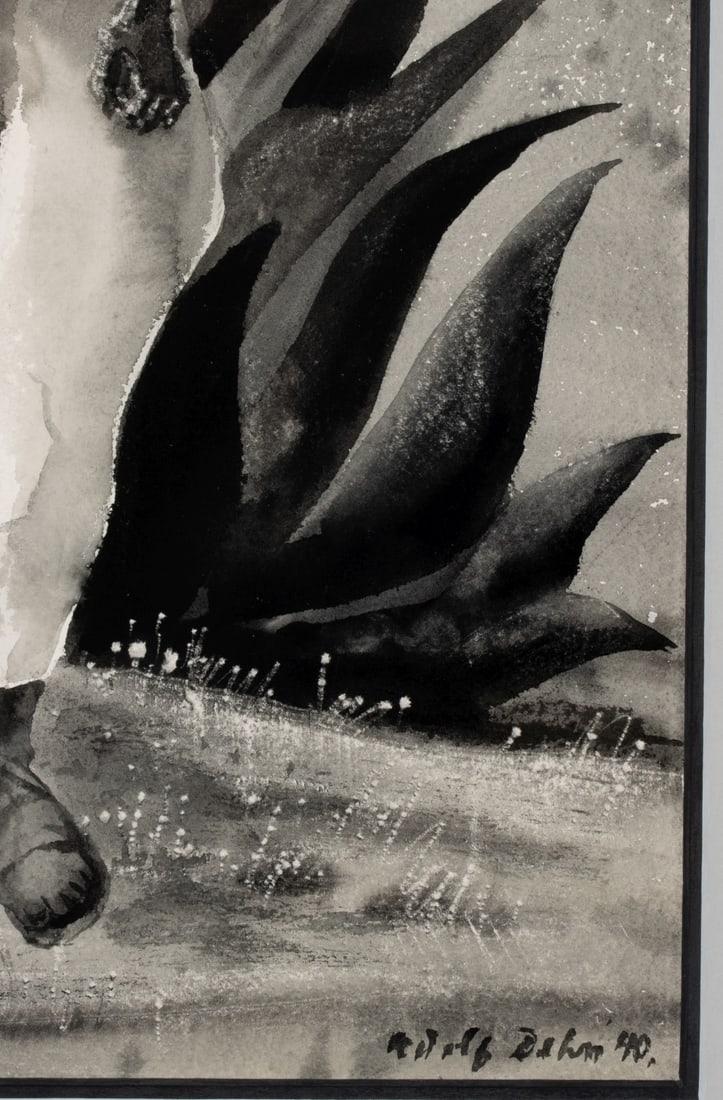 ADOLPH DEHN PREVIOUSLY UNKNOWN ORIGINAL WORK FROM 1940 - 5