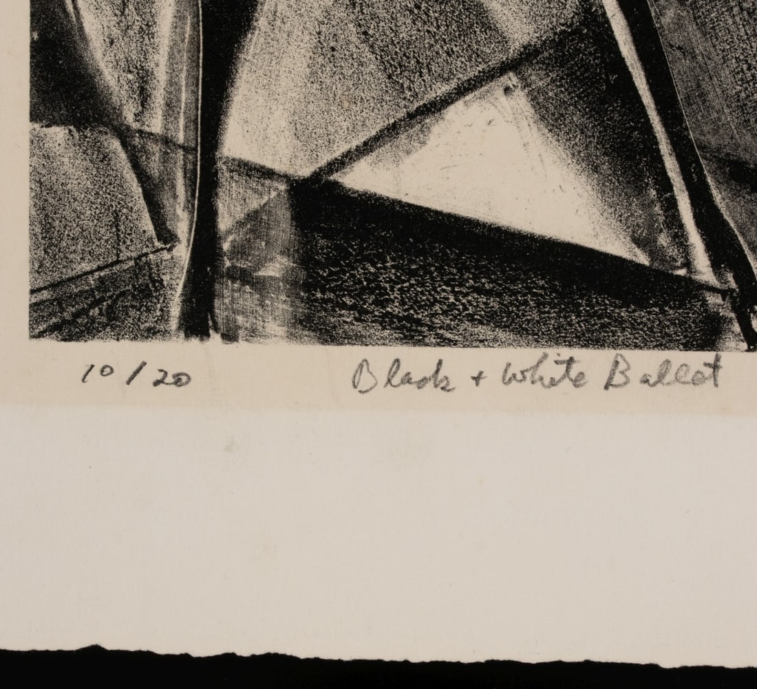 ADOLF DEHN: TWO UNSIGNED PAINTINGS, TWO SIGNED LITHOS - 14