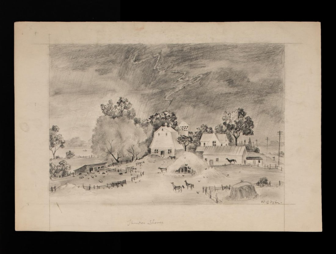 ADOLF DEHN (1895-1968) 1940s LANDSCAPE STUDIES (3) (1 of 11)