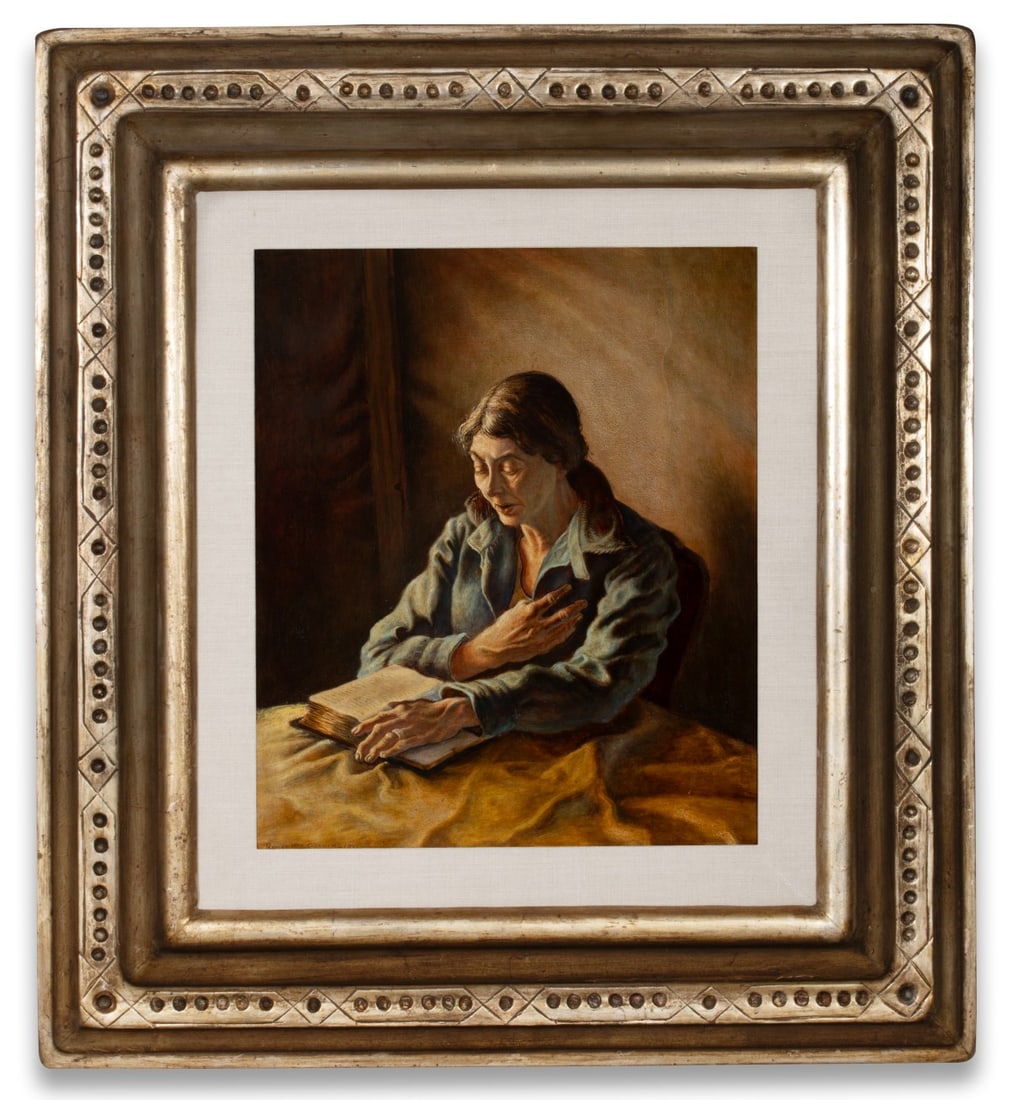 ROBERT MacDONALD GRAHAM (1919-2003) TEMPERA DATED 1941 - 2