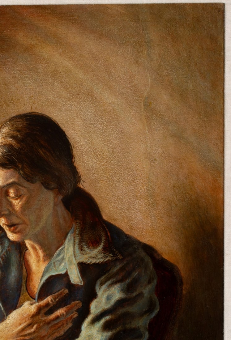 ROBERT MacDONALD GRAHAM (1919-2003) TEMPERA DATED 1941 - 4
