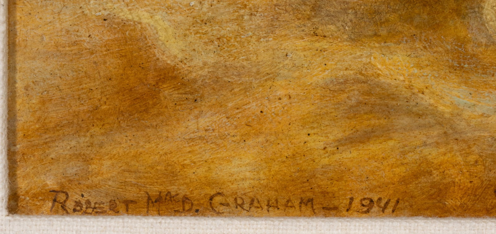 ROBERT MacDONALD GRAHAM (1919-2003) TEMPERA DATED 1941 - 8