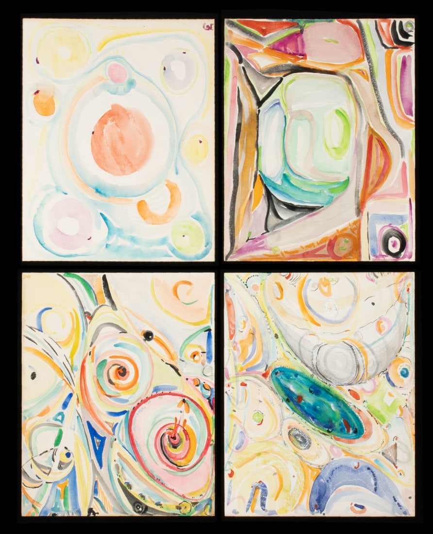GABRIELLA POLONY MOUNTAIN (1918-2020) WATERCOLORS (1 of 19)