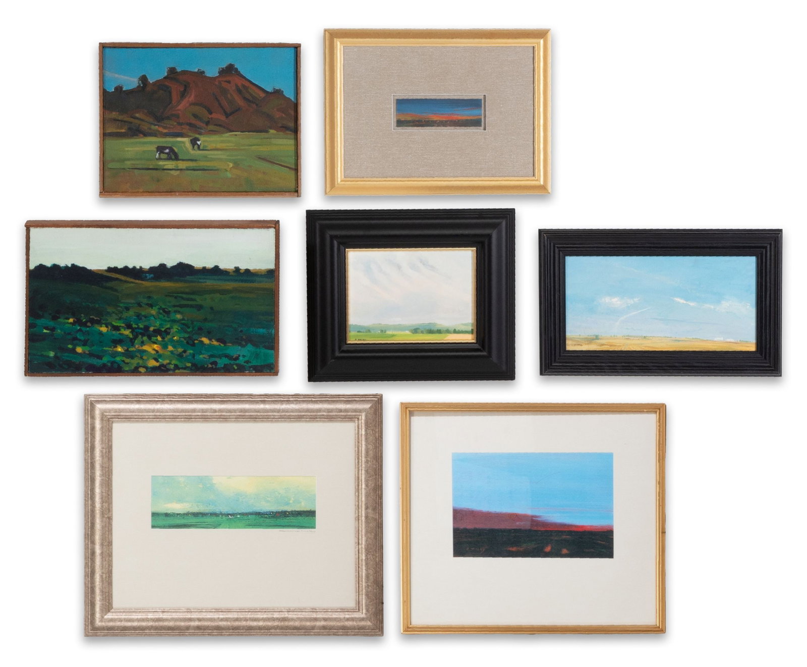 DAVID MELBY (1942-2014) ACRYLIC PAINTINGS AND PRINTS (1 of 12)