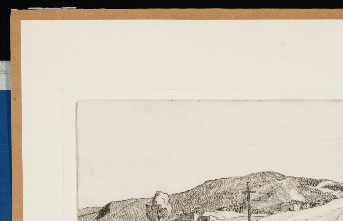 CHARLES CAPPS (1898-1981) PENCIL SIGNED ETCHING - 3