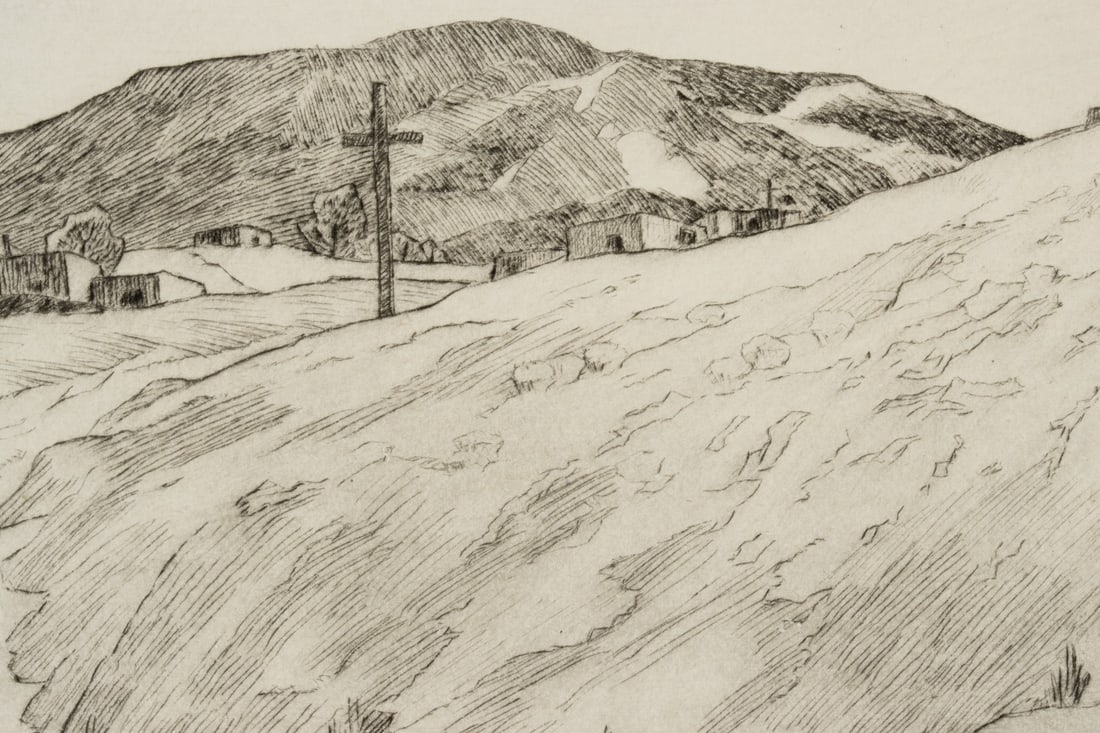CHARLES CAPPS (1898-1981) PENCIL SIGNED ETCHING - 7