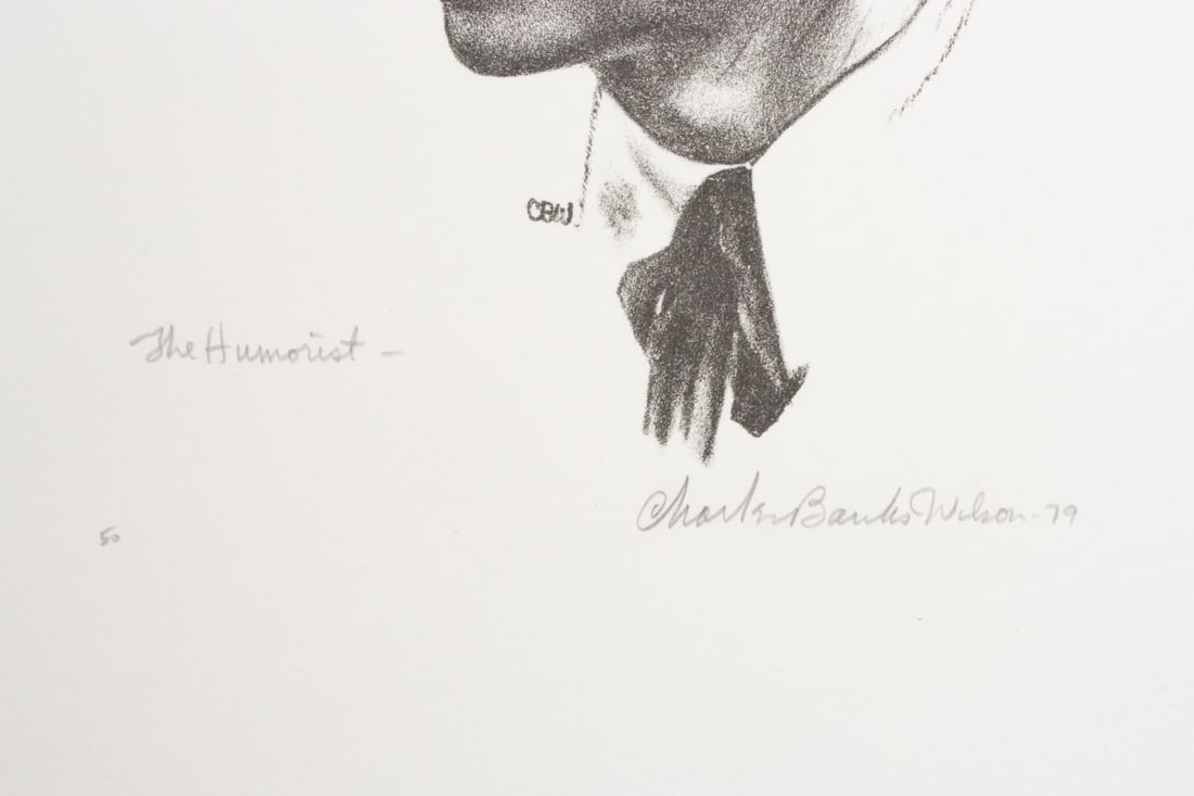 CHARLES BANKS WILSON PENCIL SIGNED LITHOGRAPHS (FIVE) - 5