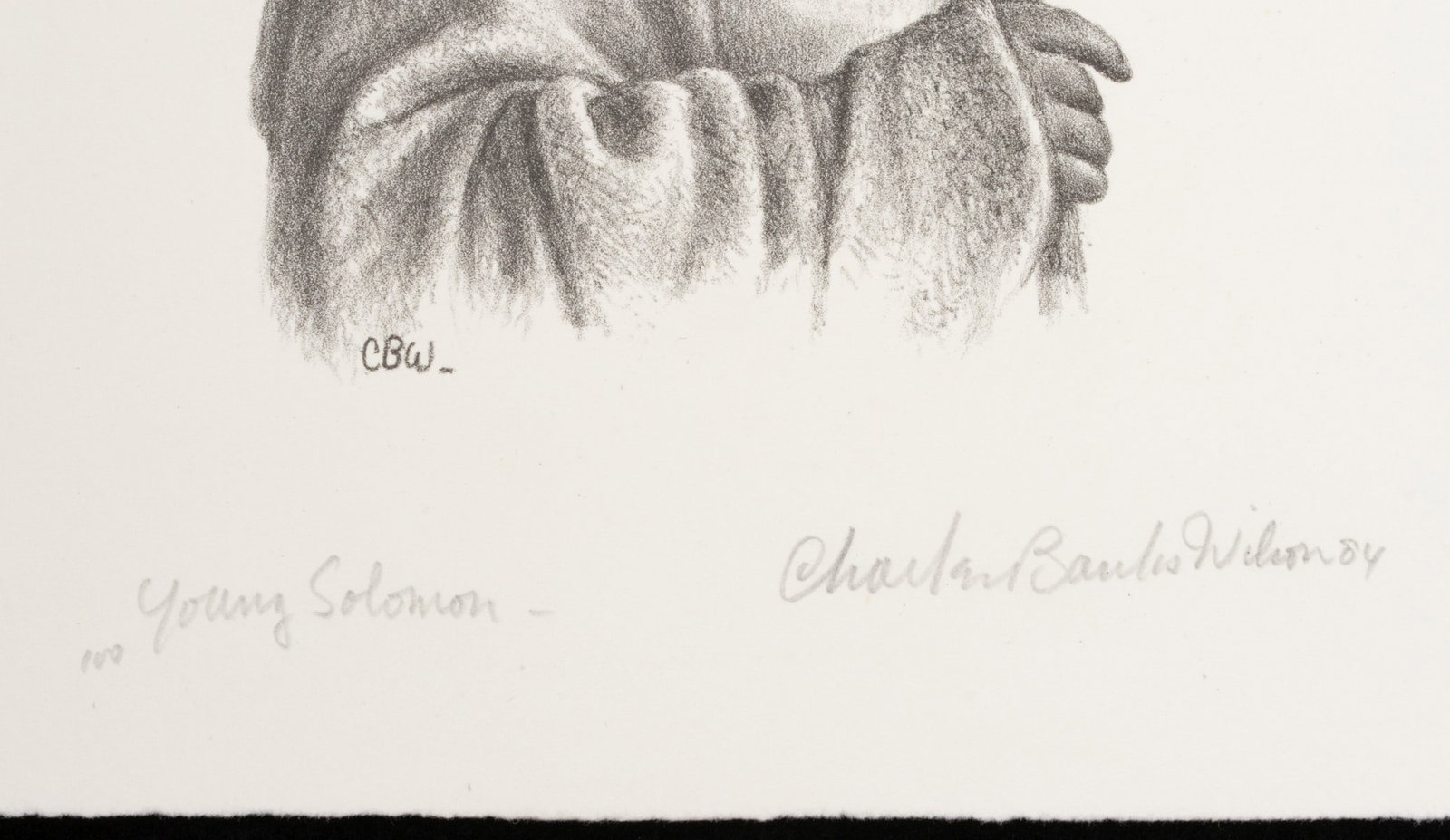CHARLES BANKS WILSON PENCIL SIGNED LITHOGRAPHS (FIVE) - 6