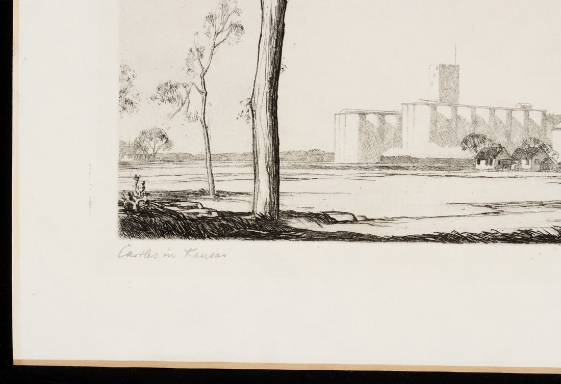 CHARLES CAPPS (1898-1981) PENCIL SIGNED ETCHING - 6
