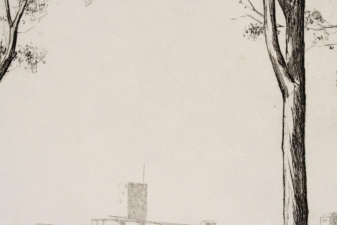 CHARLES CAPPS (1898-1981) PENCIL SIGNED ETCHING - 7