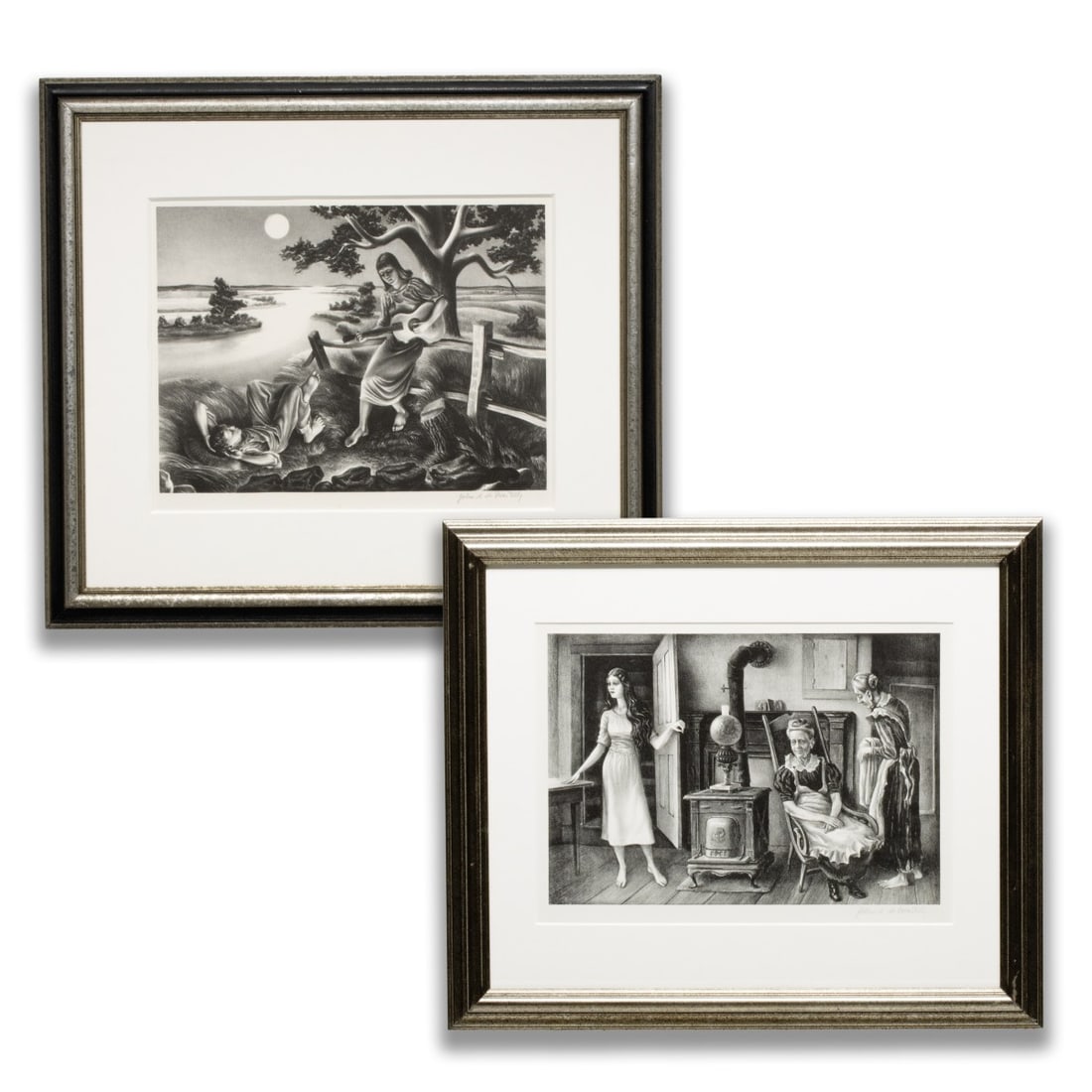 JOHN DEMARTELLY (1903-1979) PENCIL SIGNED LITHOS (2) (1 of 20)
