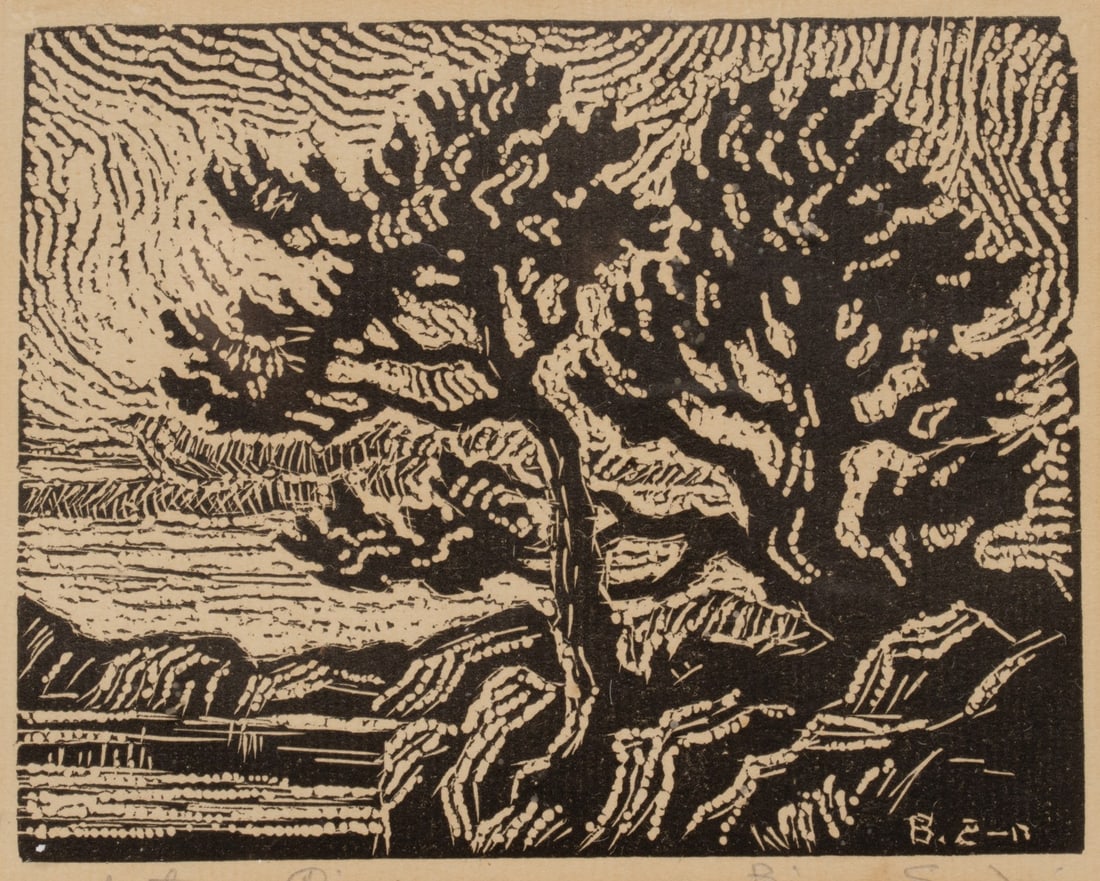 BIRGER SANDZEN (1871-1954) PENCIL SIGNED (1 of 6)