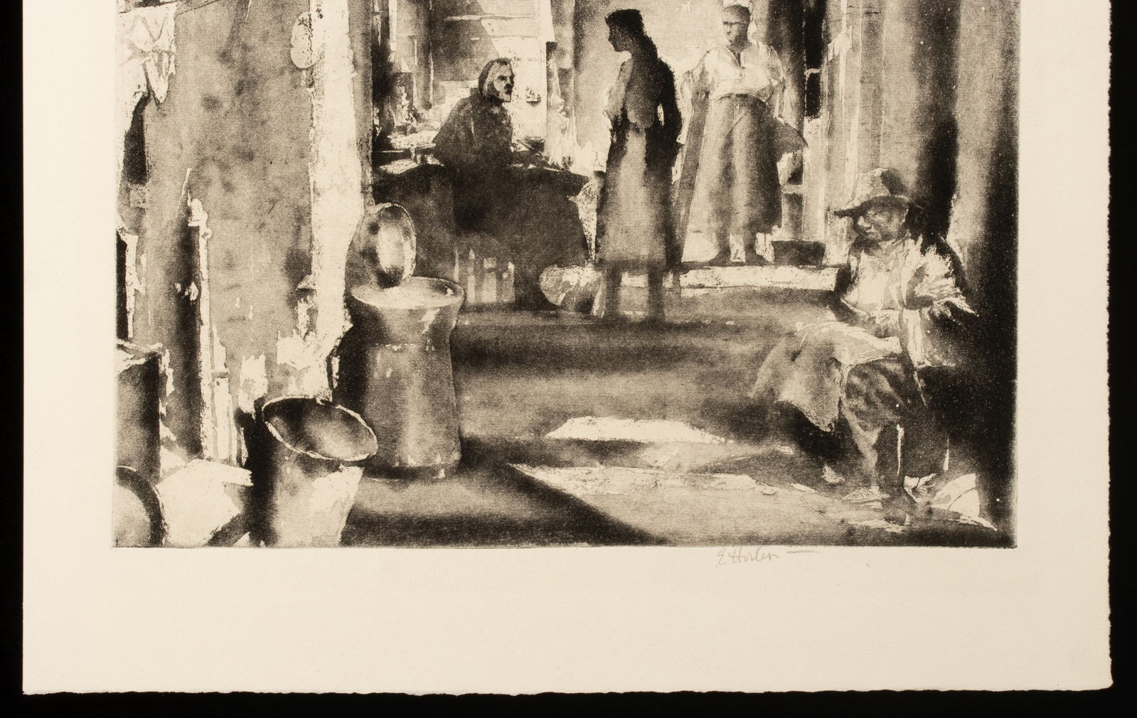 PENCIL SIGNED PRINTS BY BYXBE, GOODWIN AND E. HORTER - 3
