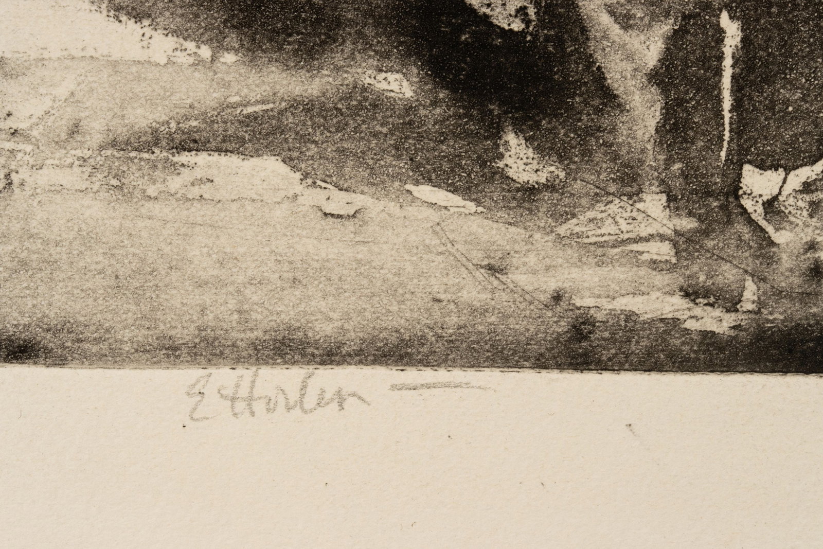 PENCIL SIGNED PRINTS BY BYXBE, GOODWIN AND E. HORTER - 4