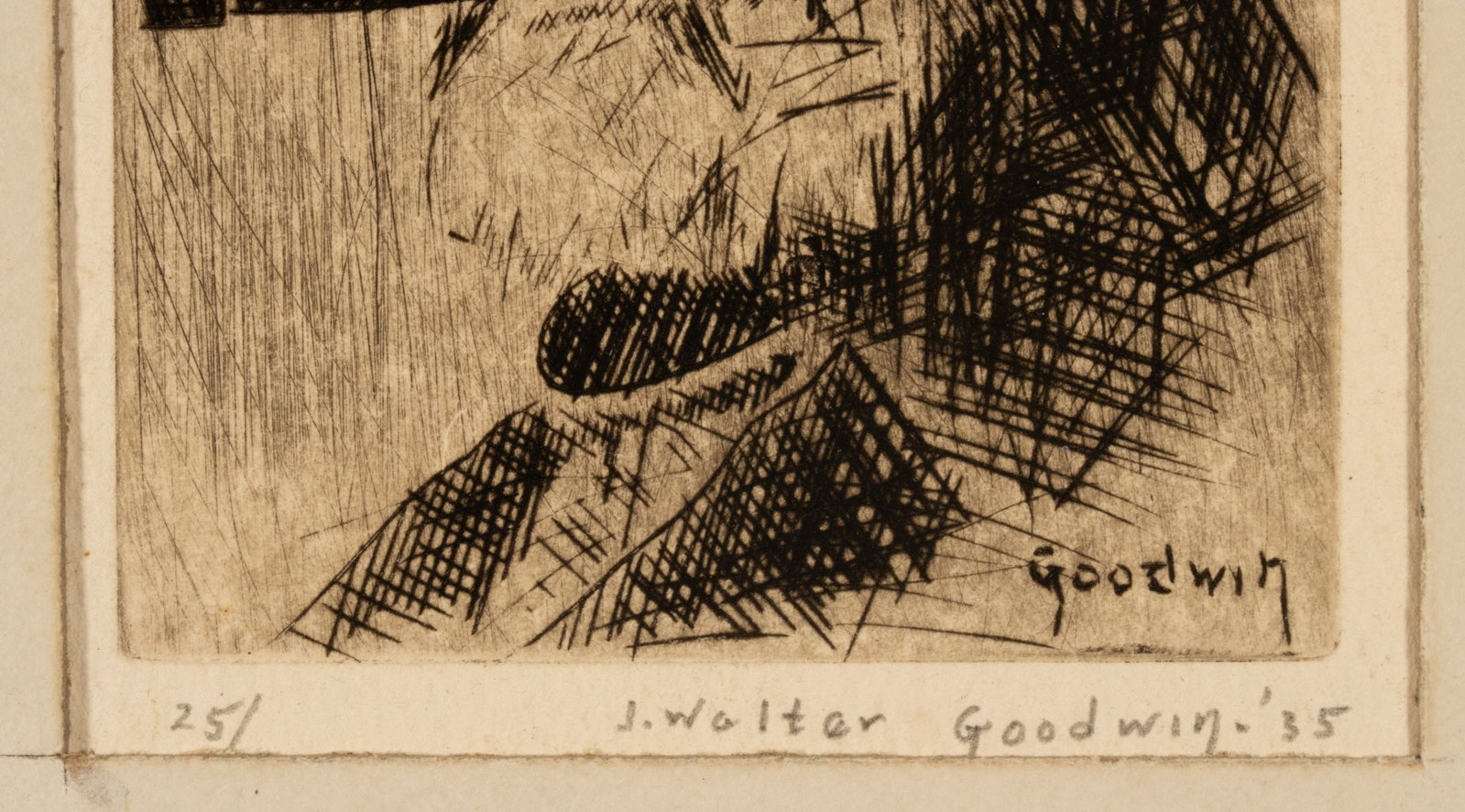 PENCIL SIGNED PRINTS BY BYXBE, GOODWIN AND E. HORTER - 7