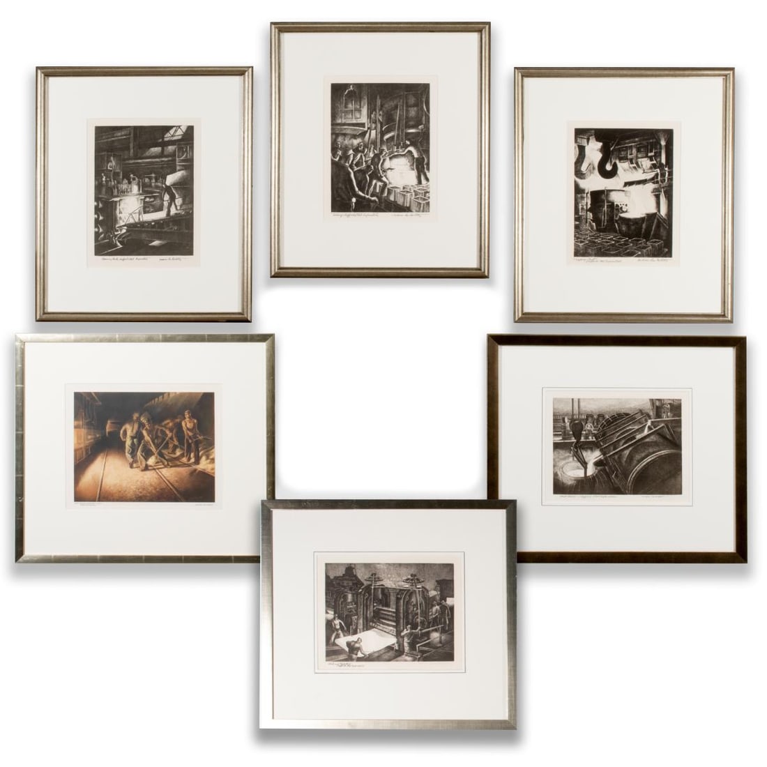 AFTER JACKSON LEE NESBITT, SIX TALIO-CHROME PRINTS (1 of 16)