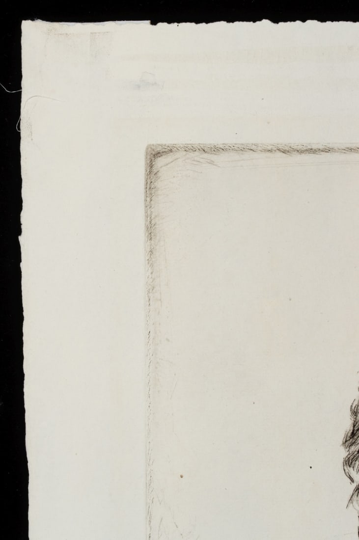 LEVON WEST (1900-1968) PENCIL SIGNED ETCHING - 3