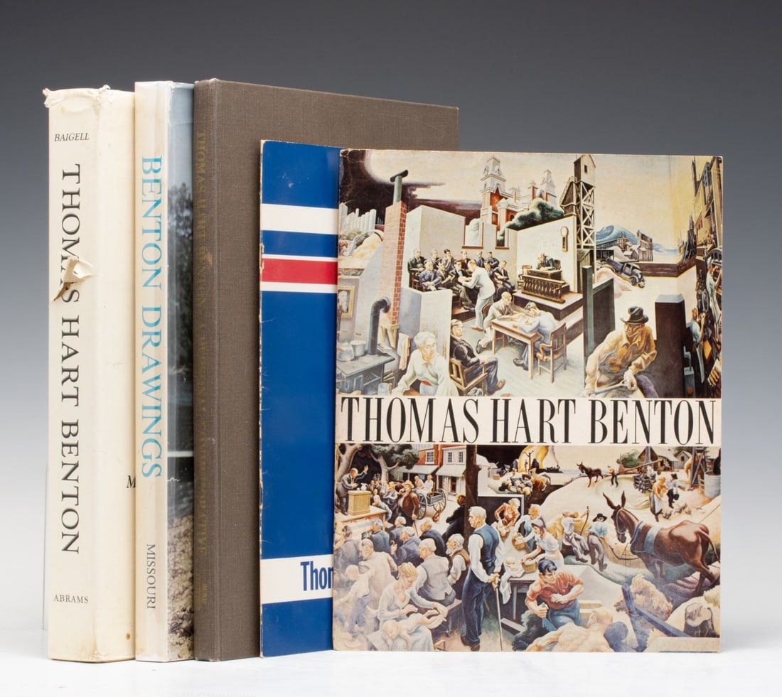 BOOKS AND CATALOGS SIGNED BY THOMAS HART BENTON (1 of 17)