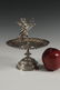 VICTORIAN SILVER PLATED CALLING CARD TRAY WITH CUPID - 2