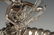 VICTORIAN SILVER PLATED CALLING CARD TRAY WITH CUPID - 8