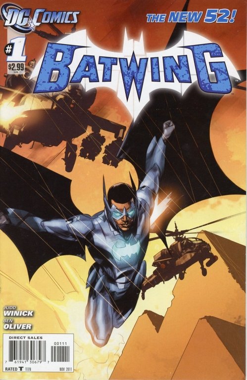 20 ISSUES OF 'BATWING' (THE NEW 52): Unbroken sequential run of #0 to #19.