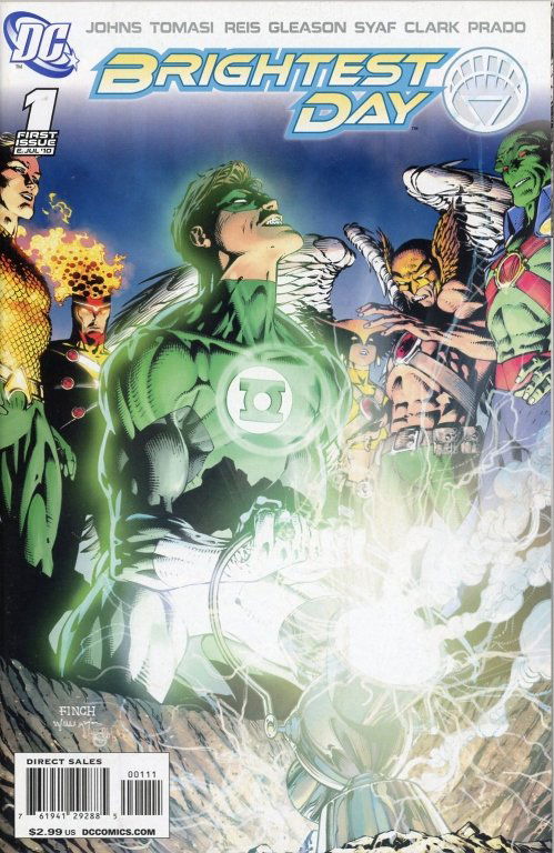 35 ISSUES OF 'BRIGHTEST DAY': Unbroken Sequential run of issues #0 to #24, plus 'Brightest Day Aftermath: The Search for Swamp Thing' (Issues #1, #2, & #3), and 'Brightest Day: The Flash' (Issues #1, #2, #3, #4, #5, #6, & #7).