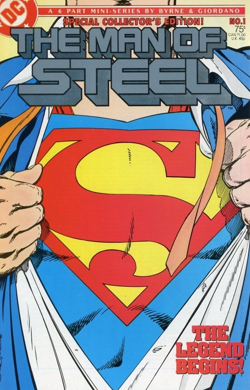 27 SUPERMAN COMICS: Includes 'The Man of Steel' (issues #1, #2, #3, #4, #5, & #6, plus variant cover of issue #1), 'Superman: The Man of Steel' issue #37, 'Superman: the Wedding Album,' 'The Superman Family' issue #211, 