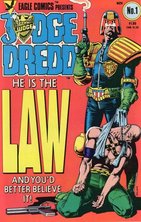 43 ASSORTED COMICS: Includes 'Judge Dredd' (issues #1 & #3), 'Crime Suspenstories' issue #22 (reprint?), 'The Rocketeer 3-D Comic,' 'Strangers in Paradise' (issues #49, #70, #71 and #72, plus source book), 'Frank Miller'