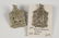 TWO 2ND KING EDWARD'S HORSE BADGES, ONE PRE-1924