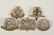 TWENTY BRITISH COUNTY REGIMENT CAP BADGES