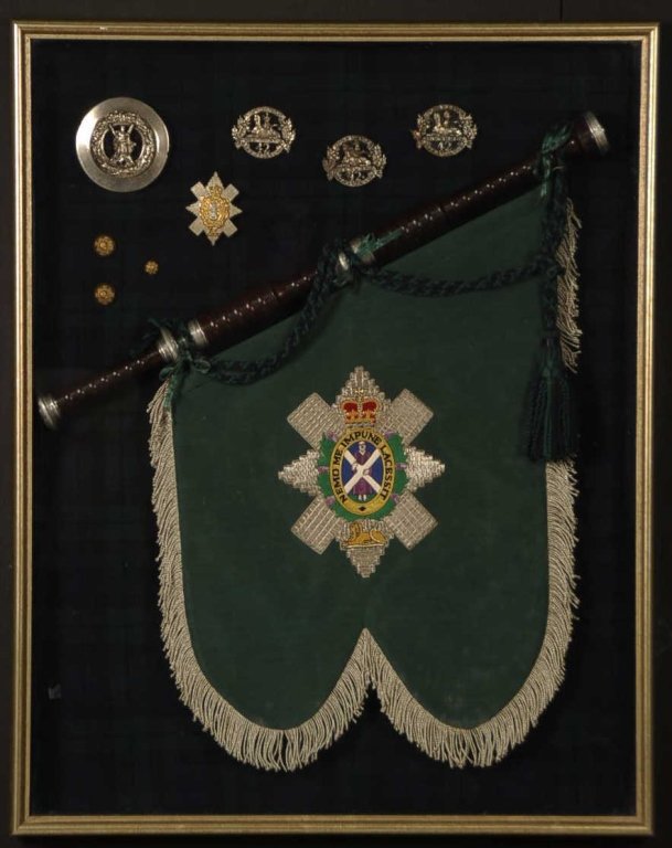 SCOTTISH BLACK WATCH BAGPIPE BASS DRONE FLAG Apr 27, 2014 Soulis