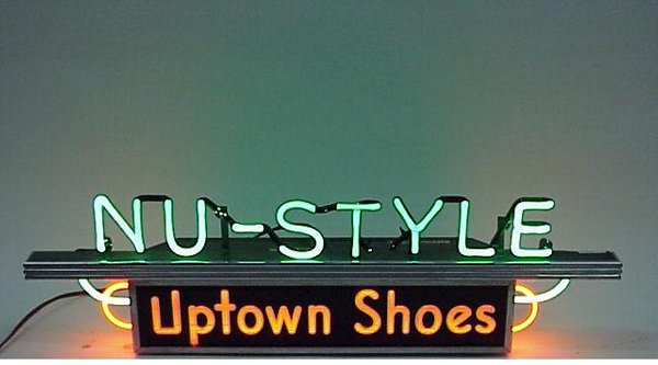 Nu-Style Uptown Shoes 2 Color Neon Light - 3