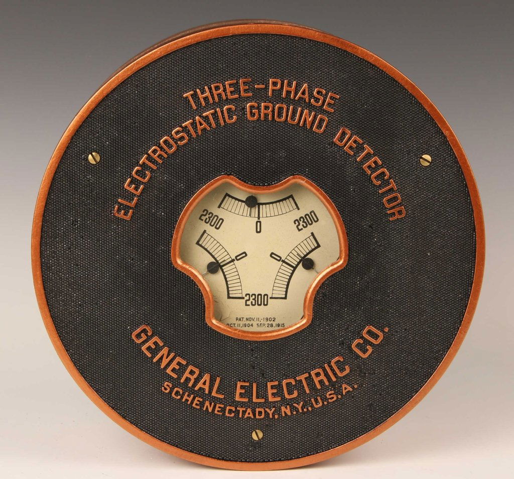 G.e. Three Phase Electrostatic Ground Detector