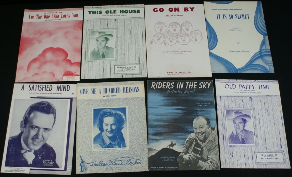 EARLY COUNTRY WESTERN HILLBILLY SHEET MUSIC: Twenty pieces of vintage sheet music.
