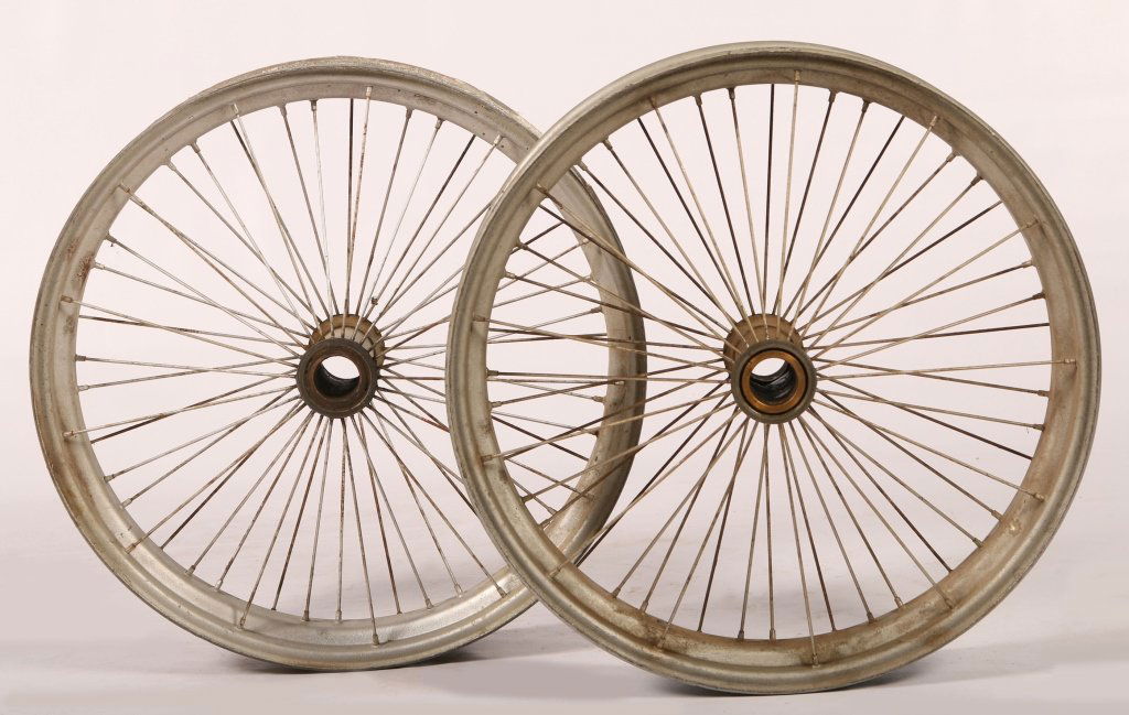 WWI U.S. AIRCRAFT SPOKED WHEELS