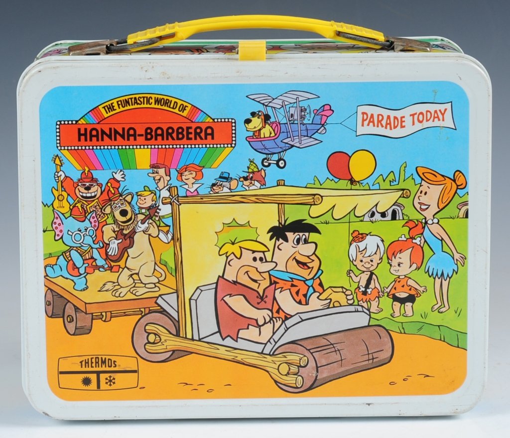 1977 The Funtastic World Of Hanna Barbera Lunch Box