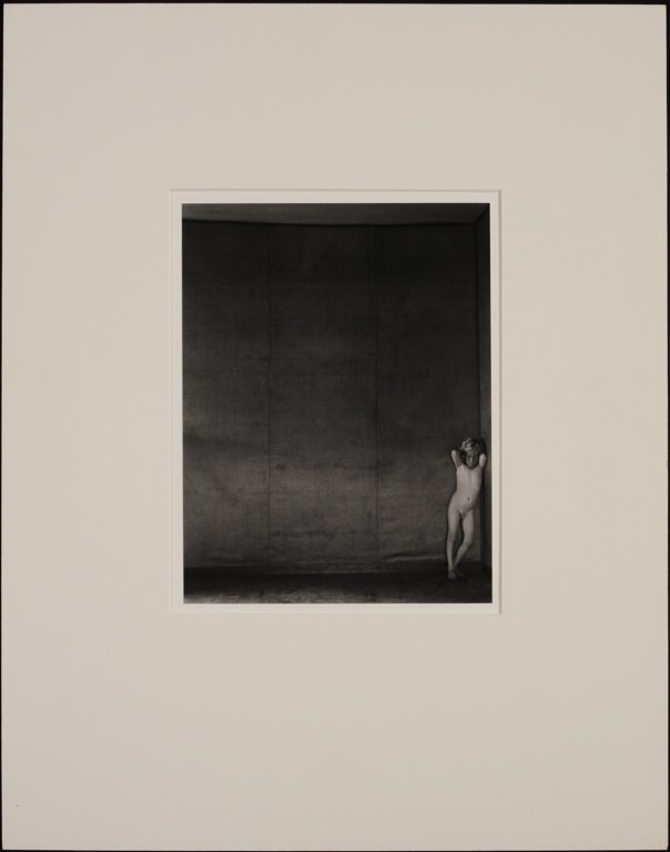 EDWARD & COLE WESTON: 'NUDE, 1922' SILVER PRINT: Edward Weston (1886-1958) negative printed by Cole Weston (1919-2003), titled 'Nude, 1922' verso on the mount, later print, edition of 250, Edward Weston stamp and Cole Weston signature verso on the m