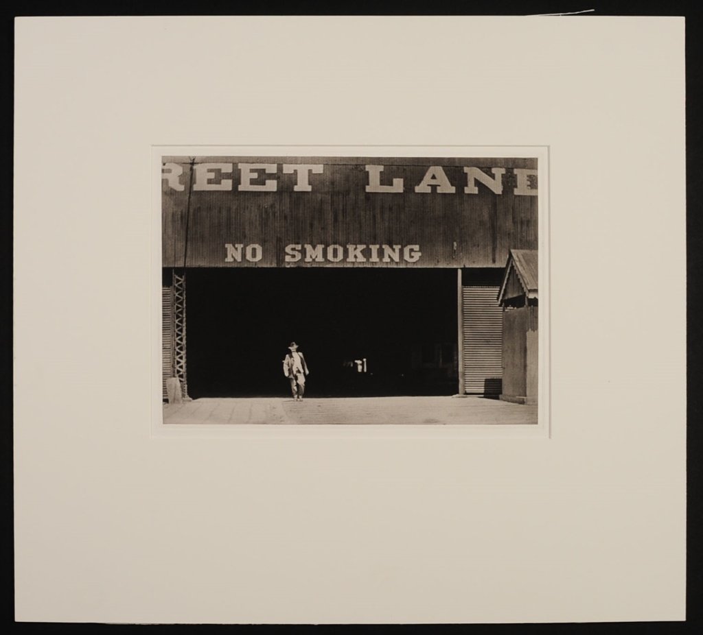 PAUL STRAND (1890-1976) PHOTOGRAVURE: Titled 'Hudson River Pier, New York, C. 1914' with a gallery card, printed 1981, photogravure from the series 'The Formative Years 1914-1917', Aperture, 1981. A hand pulled photogravure on hand made p