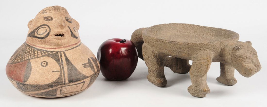 SOUTH AMERICAN NATIVE POTTERY ITEMS (1 of 10)