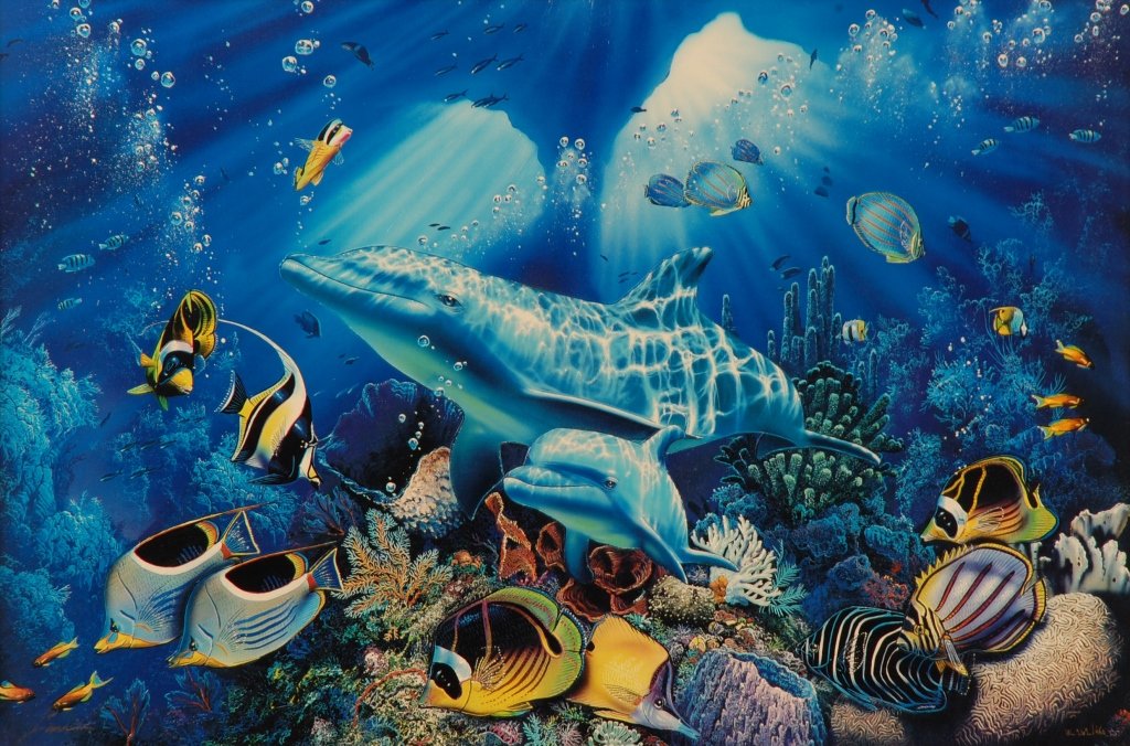 CHRISTIAN LASSEN (BORN 1949) LIMITED EDITION CANVAS (1 of 9)