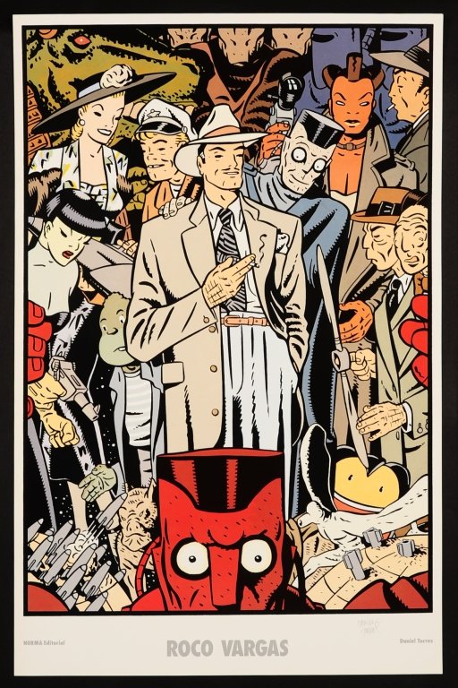 FIVE SIGNED PRINTS AND POSTERS BY VARIOUS ARTISTS: As pictured. Artists include Daniel Clowes (b.1961), Daniel Torres (b.1958), Jesse Crumb (b. 1965), Erica Detlefsen and Lynda Barry. All but the Jesse Crumb are signed in pencil lower right and number