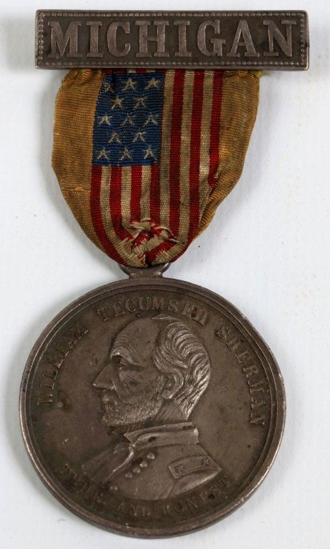1891 GAR DETROIT, MICHIGAN ENCAMPMENT MEDAL (1 of 7)