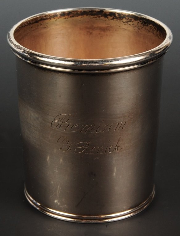 J. CURRY COIN SILVER MINT JULEP CUP, PHILDELPHIA (1 of 6)