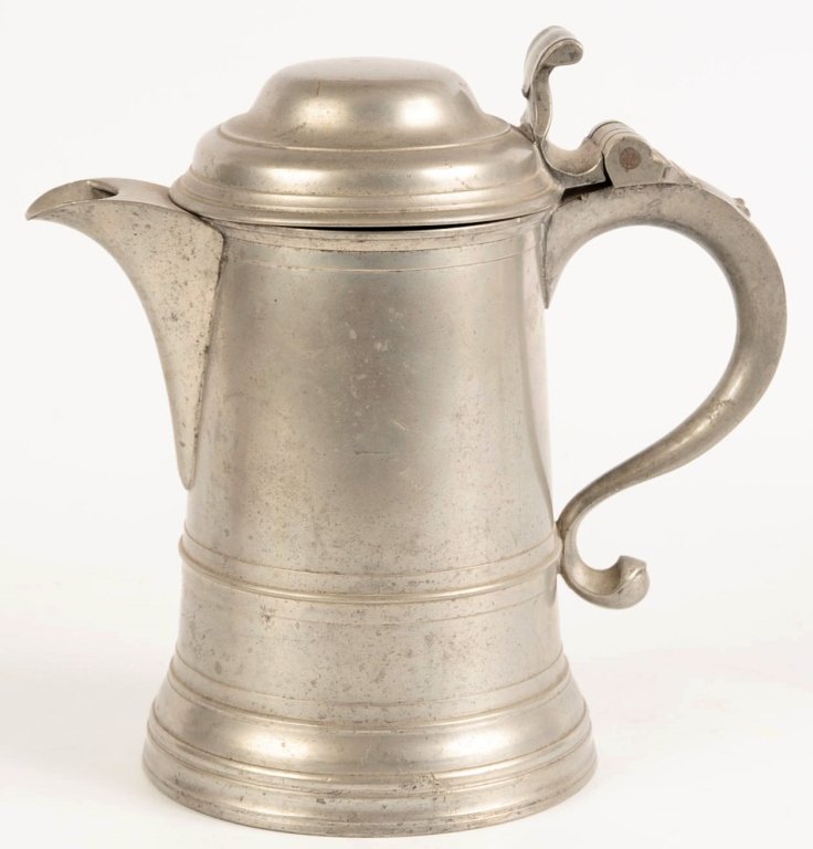 BOARDMAN & CO (NEW YORK 1820-1840) PEWTER COVERED (1 of 10)