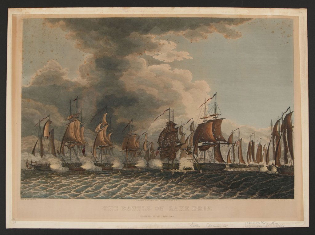 BATTLE ON LAKE ERIE 1ST VIEW, AFTER SULLY KEARNY C. (1 of 9)