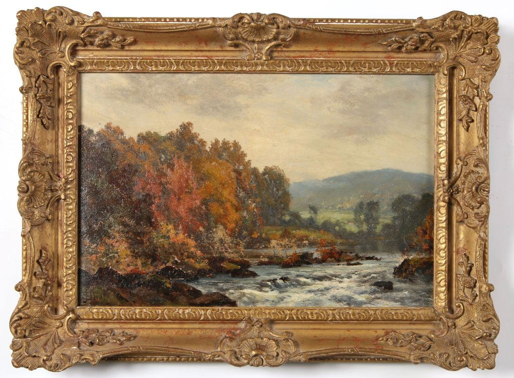 JAMES ELLIOT (ENGLISH, 19TH CENTURY) OIL ON CANVAS (1 of 9)